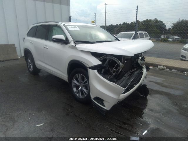 TOYOTA HIGHLANDER 2015 5tdkkrfhxfs053170