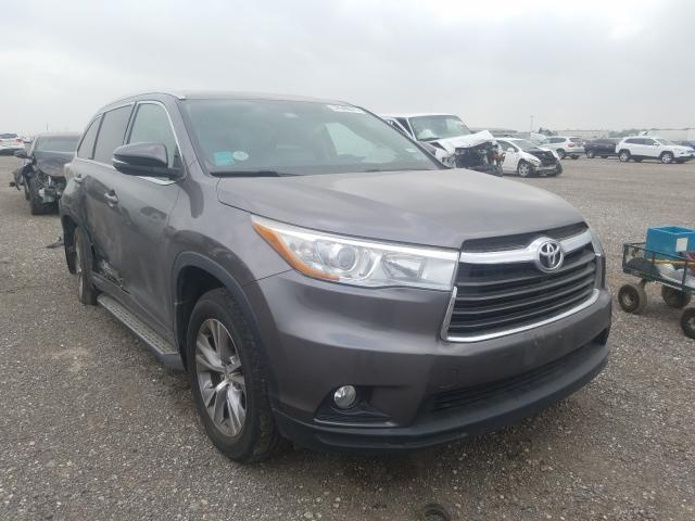 TOYOTA HIGHLANDER 2015 5tdkkrfhxfs055226