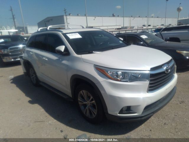 TOYOTA HIGHLANDER 2015 5tdkkrfhxfs058434