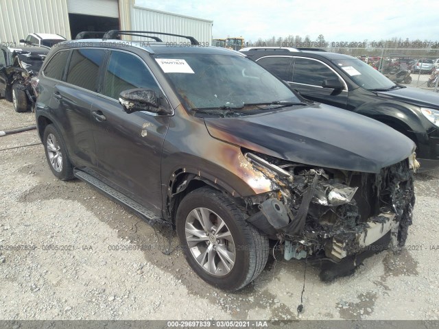 TOYOTA HIGHLANDER 2015 5tdkkrfhxfs074939