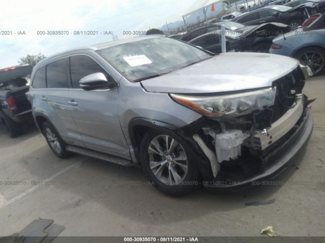 TOYOTA HIGHLANDER 2015 5tdkkrfhxfs093037