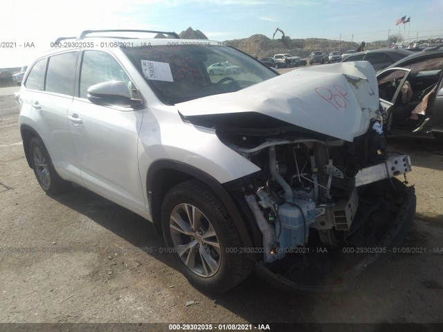 TOYOTA HIGHLANDER 2015 5tdkkrfhxfs112041