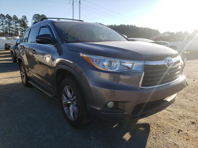 TOYOTA HIGHLANDER 2015 5tdkkrfhxfs116977