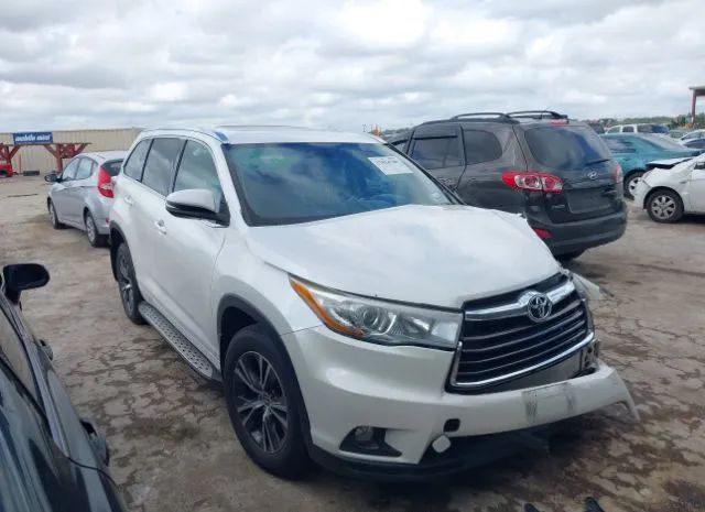 TOYOTA HIGHLANDER 2016 5tdkkrfhxgs145851