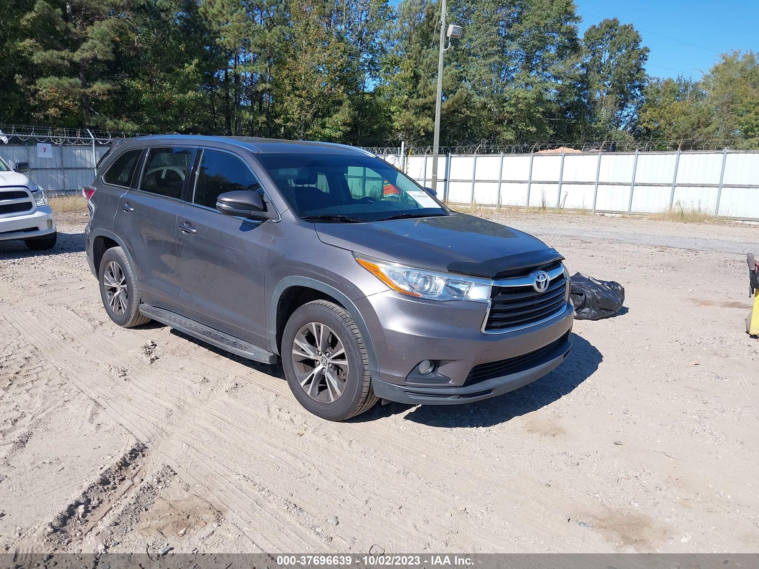 TOYOTA HIGHLANDER 2016 5tdkkrfhxgs502834