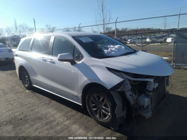 TOYOTA SIENNA 2021 5tdkrkec0ms029854