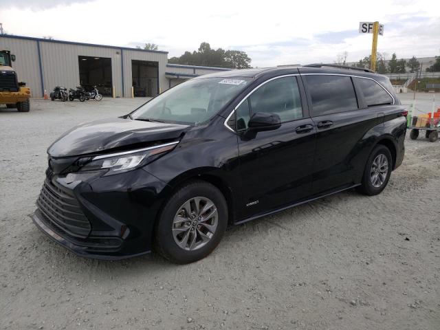 TOYOTA SIENNA LE 2021 5tdkrkec0ms037775