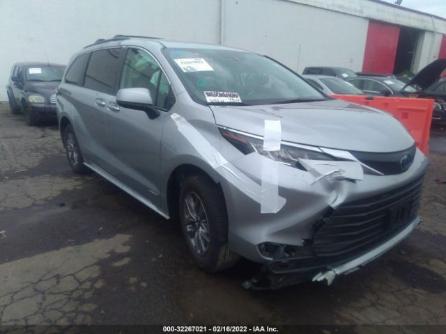 TOYOTA SIENNA 2021 5tdkrkec0ms049621