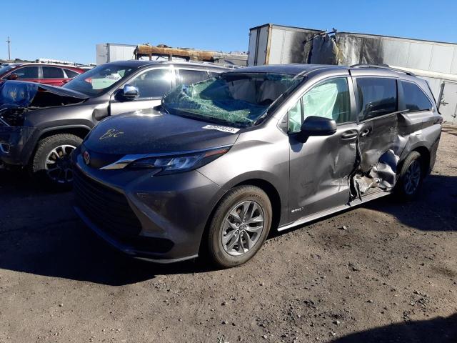 TOYOTA SIENNA LE 2021 5tdkrkec0ms056360