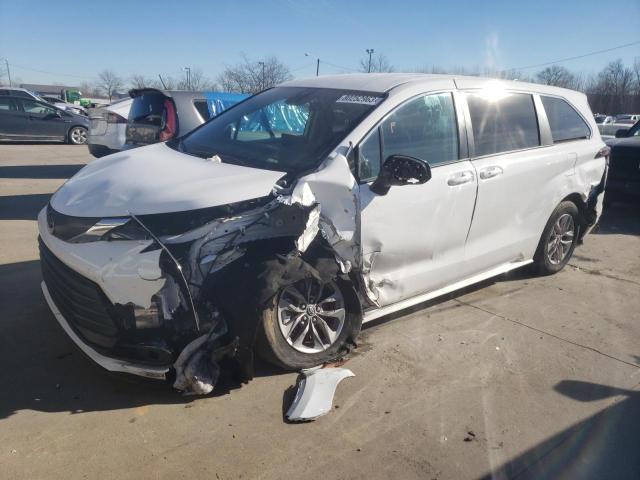 TOYOTA SIENNA LE 2022 5tdkrkec0ns107969