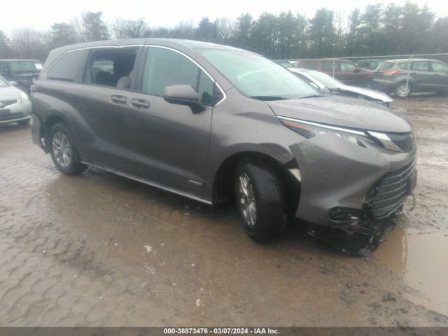 TOYOTA SIENNA 2021 5tdkrkec1ms012674