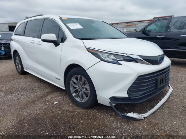 TOYOTA SIENNA 2021 5tdkrkec1ms026400