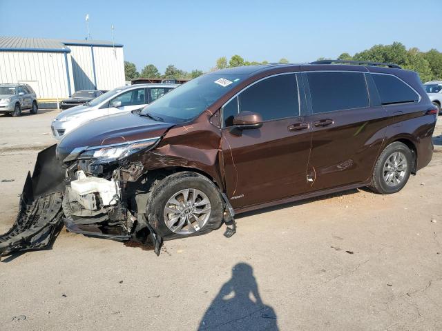 TOYOTA SIENNA LE 2021 5tdkrkec1ms027790