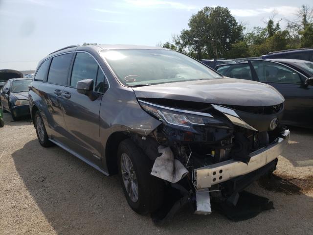 TOYOTA SIENNA LE 2021 5tdkrkec1ms041270