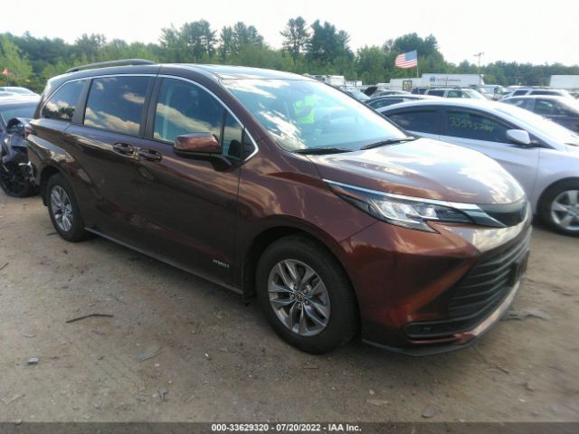 TOYOTA SIENNA 2021 5tdkrkec1ms062555