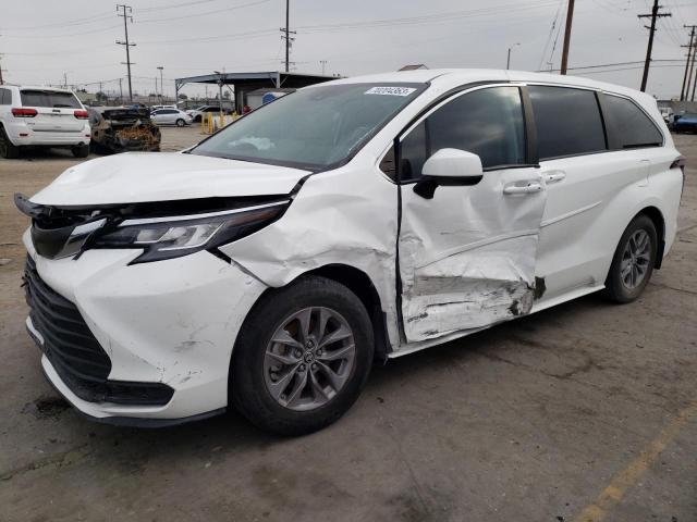 TOYOTA SIENNA LE 2021 5tdkrkec2ms007564