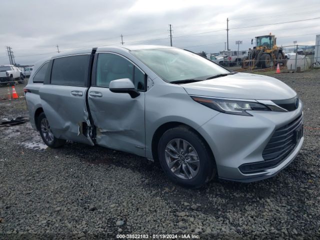 TOYOTA SIENNA 2021 5tdkrkec2ms037695