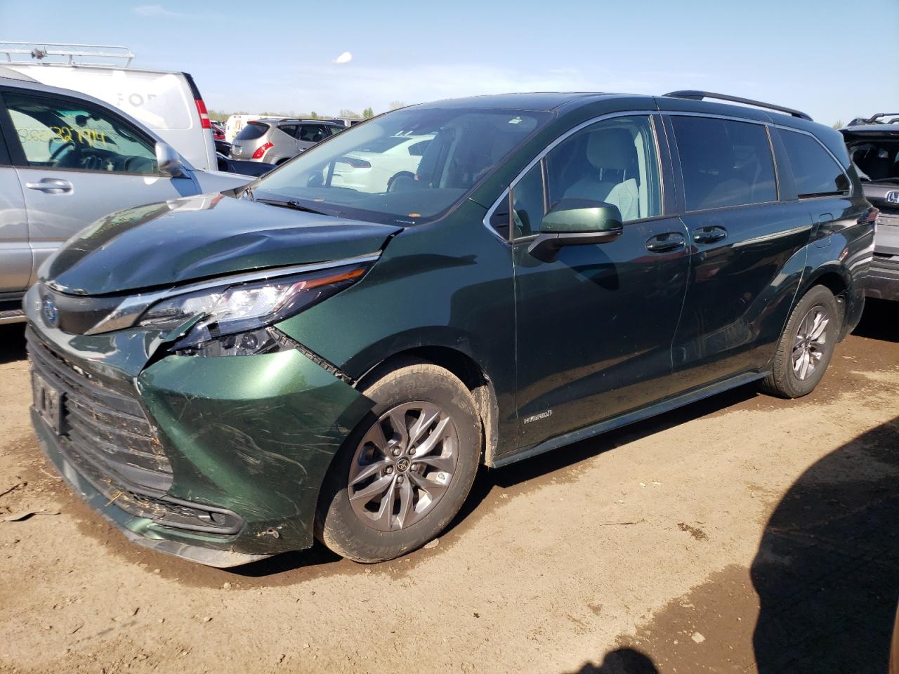 TOYOTA SIENNA 2021 5tdkrkec2ms039396