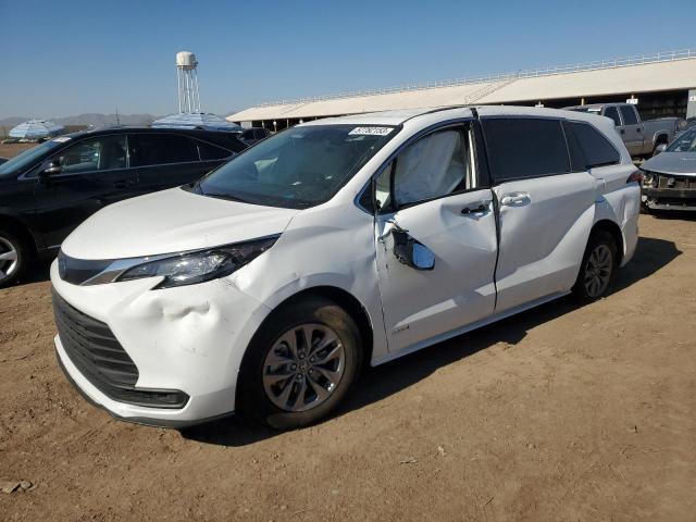 TOYOTA SIENNA LE 2021 5tdkrkec2ms039608