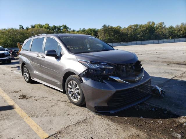 TOYOTA SIENNA LE 2021 5tdkrkec2ms049684