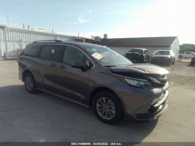 TOYOTA SIENNA 2021 5tdkrkec2ms073354