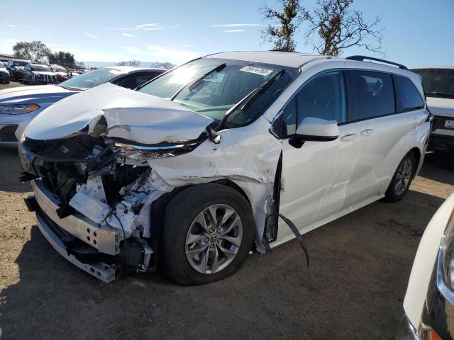 TOYOTA SIENNA LE 2022 5tdkrkec2ns103096