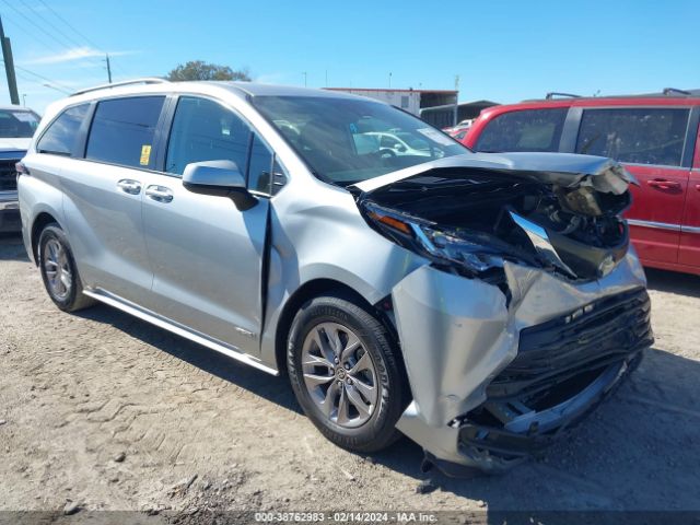 TOYOTA SIENNA 2021 5tdkrkec3ms005662