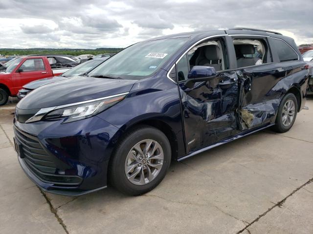 TOYOTA SIENNA LE 2021 5tdkrkec3ms009615