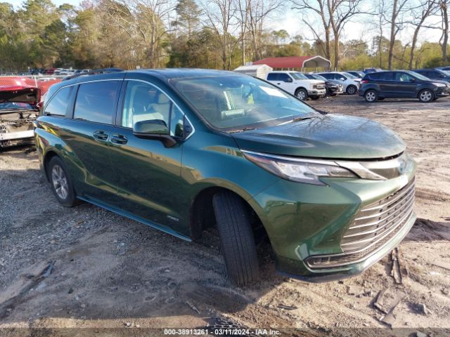 TOYOTA SIENNA 2021 5tdkrkec3ms013809