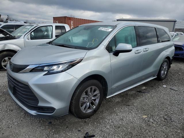 TOYOTA SIENNA LE 2021 5tdkrkec3ms017052