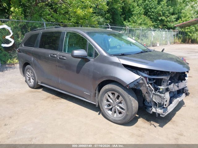 TOYOTA SIENNA 2021 5tdkrkec3ms027595