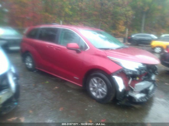 TOYOTA SIENNA 2021 5tdkrkec3ms029718