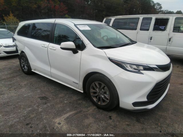 TOYOTA SIENNA 2021 5tdkrkec3ms039858