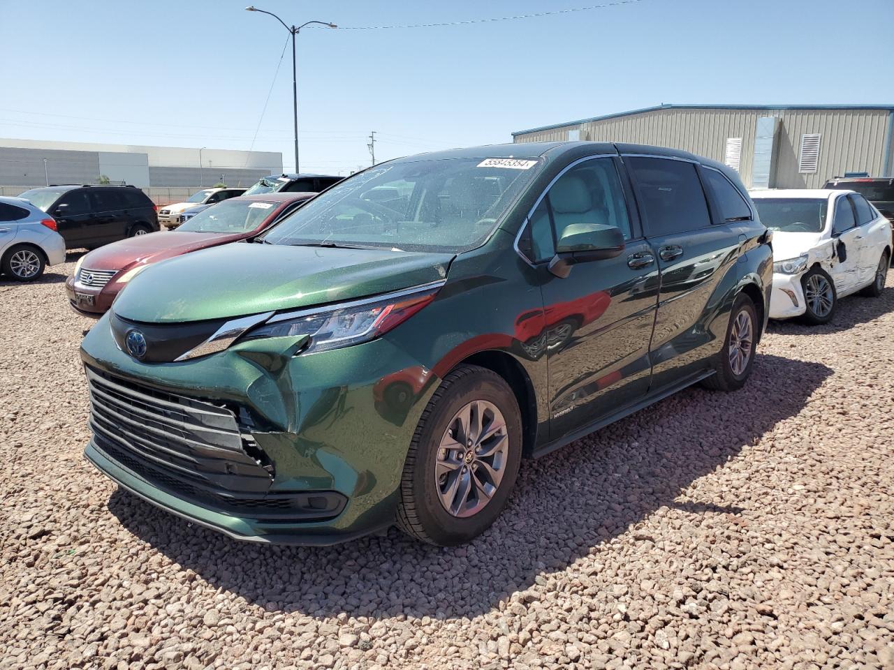 TOYOTA SIENNA 2021 5tdkrkec3ms043022