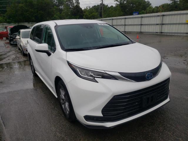 TOYOTA SIENNA LE 2021 5tdkrkec3ms045434