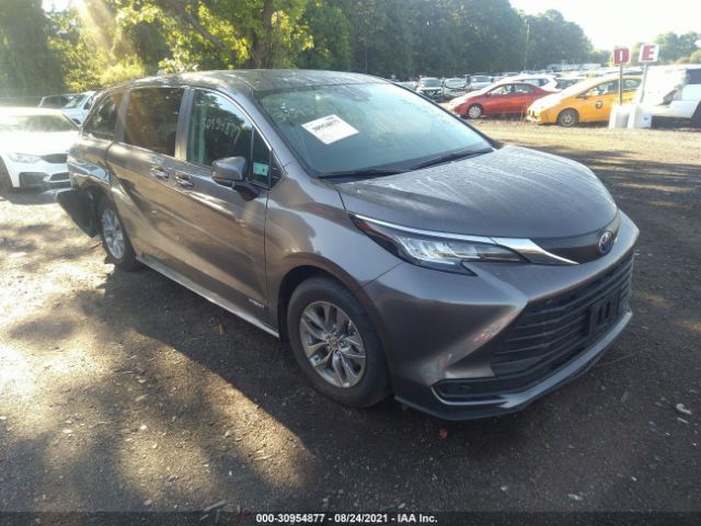 TOYOTA SIENNA 2021 5tdkrkec4ms012314