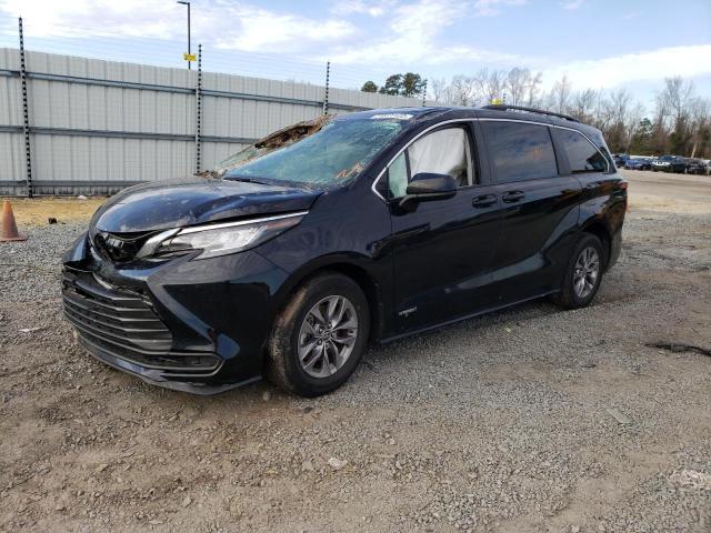 TOYOTA SIENNA LE 2021 5tdkrkec4ms025158