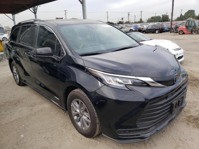 TOYOTA SIENNA LE 2021 5tdkrkec4ms053963