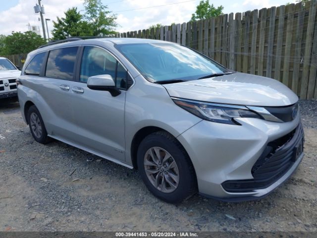 TOYOTA SIENNA 2021 5tdkrkec4ms072643