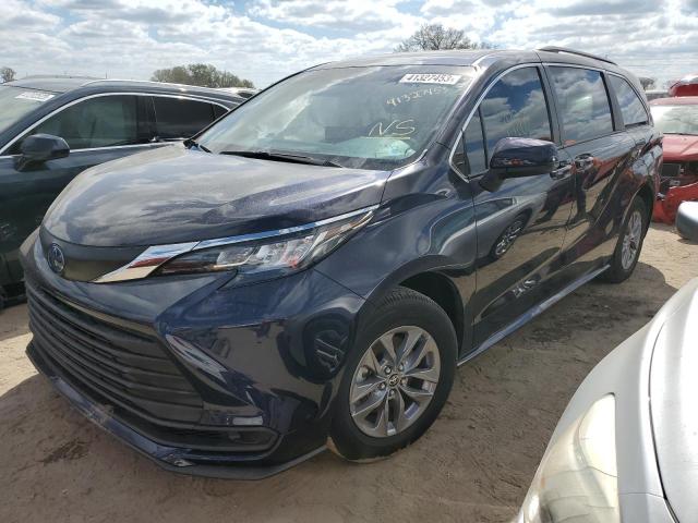 TOYOTA SIENNA LE 2022 5tdkrkec4ns124693