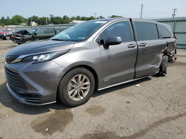 TOYOTA SIENNA LE 2021 5tdkrkec5ms017683