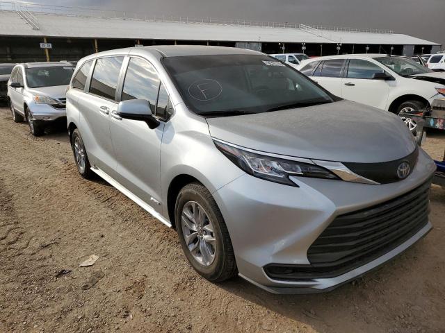 TOYOTA SIENNA LE 2021 5tdkrkec5ms021670