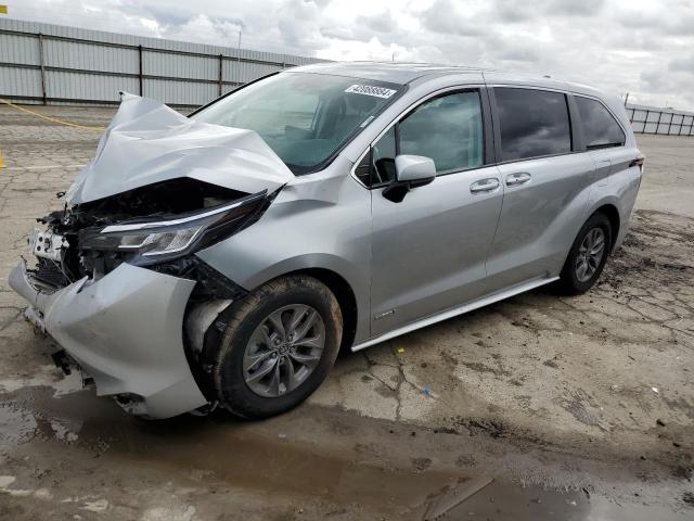 TOYOTA SIENNA LE 2021 5tdkrkec5ms046813