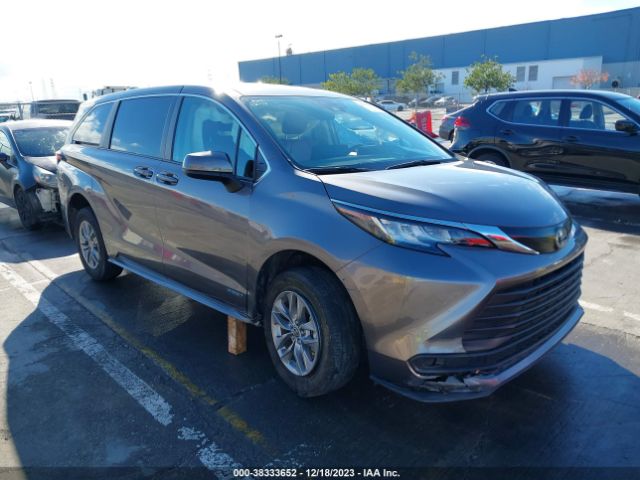 TOYOTA SIENNA 2021 5tdkrkec5ms074708