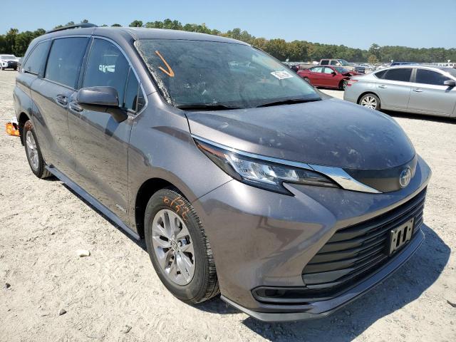 TOYOTA SIENNA LE 2021 5tdkrkec6ms011679