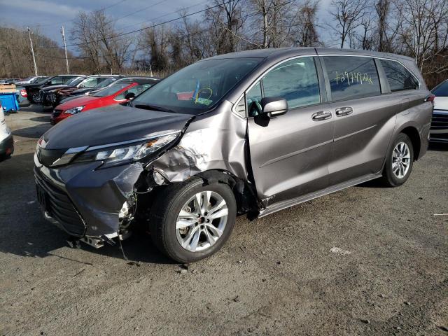 TOYOTA SIENNA LE 2021 5tdkrkec6ms014470