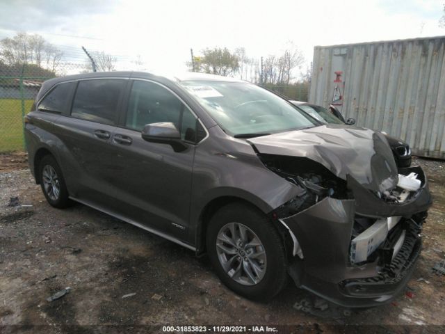 TOYOTA SIENNA 2021 5tdkrkec6ms033584