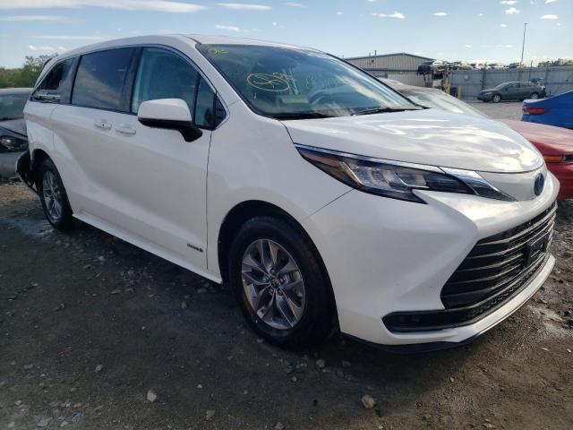 TOYOTA SIENNA LE 2021 5tdkrkec6ms046111