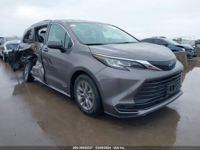 TOYOTA SIENNA 2021 5tdkrkec6ms073714