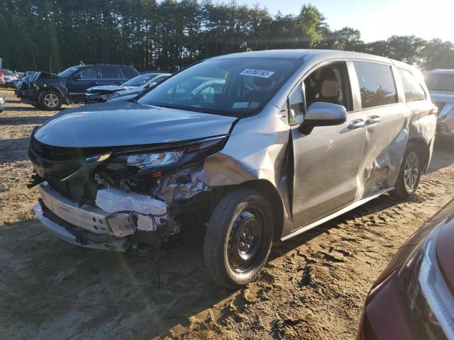 TOYOTA SIENNA LE 2022 5tdkrkec6ns118152